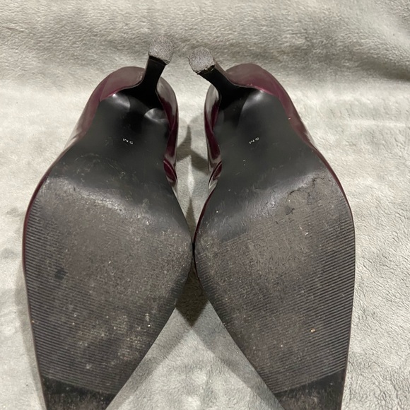 Purple pointed toe heels - Picture 5 of 5